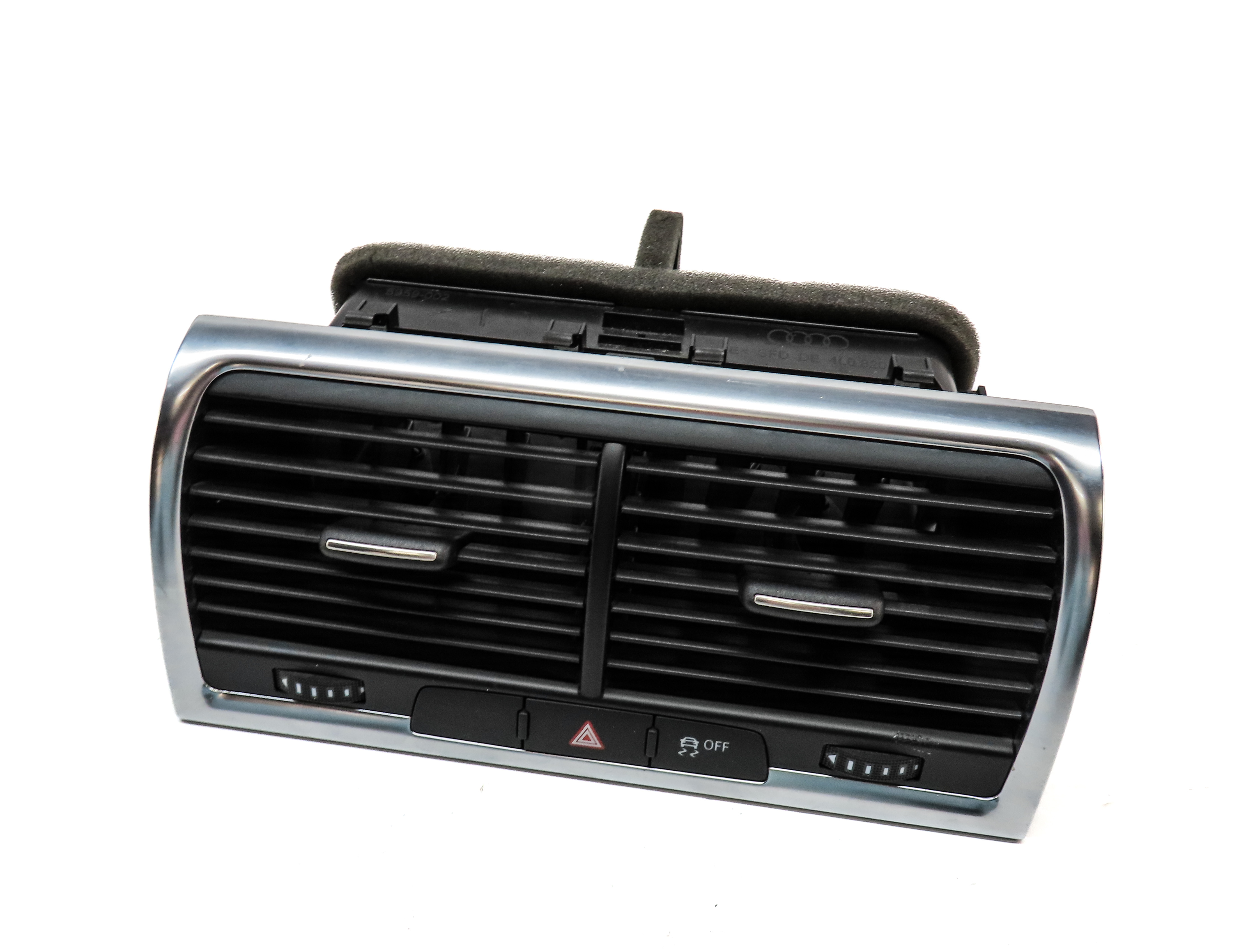 2011 AUDI Q7 (4L) FRONT CENTER DASH HVAC A/C HEATER AIR VENT (BLACK) — exact item pictured